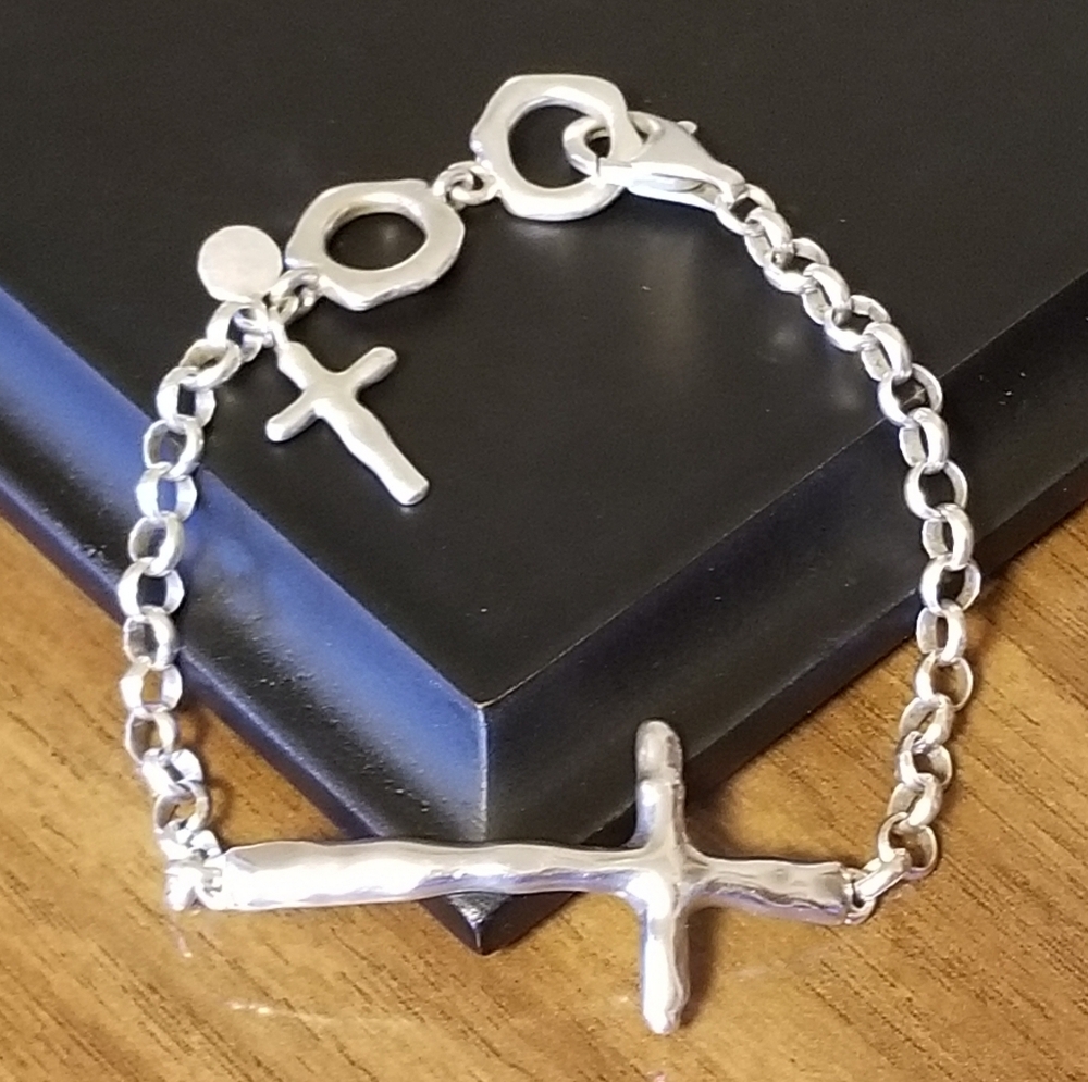 Silpada Sterling Silver Devotion Bracelet
